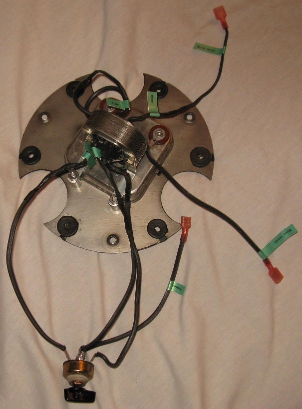 Restored Installed Coil Top View